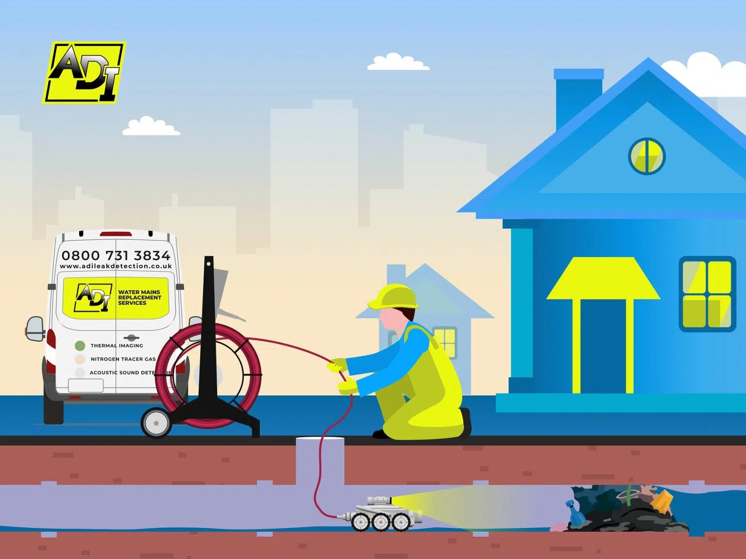 Drainage CCTV Surveys & Investigations Dereham